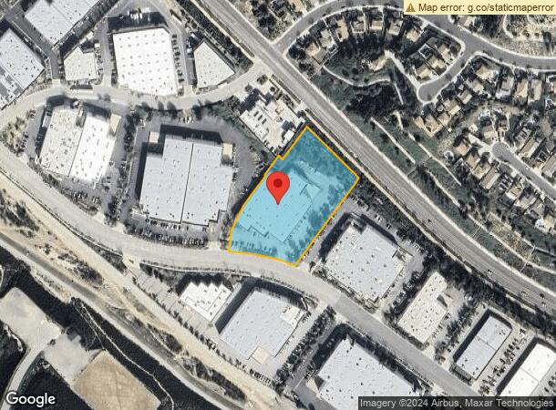  28539 Industry Dr, Valencia, CA Parcel Map