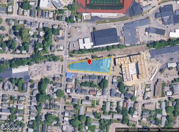 115 Bacon St, Waltham, MA Parcel Map