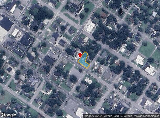  504 W Broad St, Dunn, NC Parcel Map