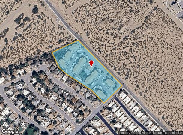  2595 Mars Ave, Las Cruces, NM Parcel Map