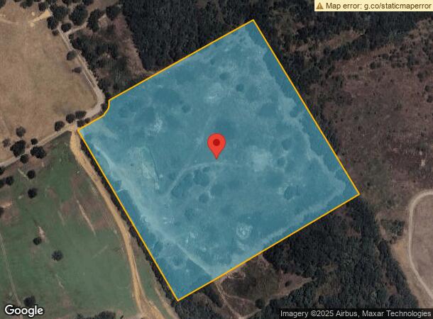  1521 Oak Hill Rd, Cleburne, TX Parcel Map