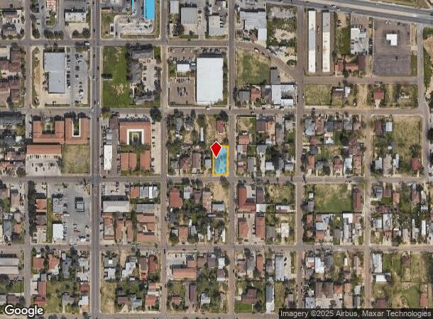 2920 E Montgomery St, Laredo, TX Parcel Map