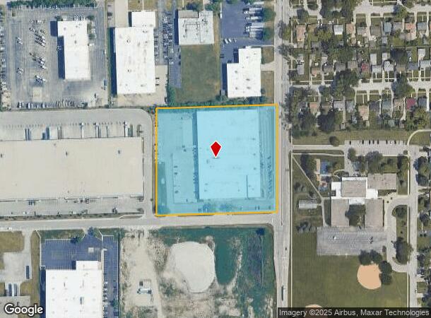 1796 Sherwin Ave, Des Plaines, IL Parcel Map