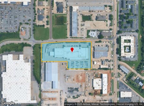 2520 Hemphill Dr, Norman, OK Parcel Map