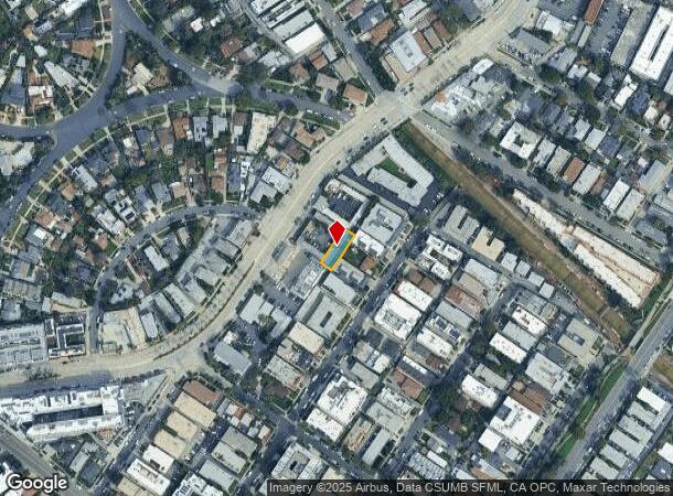 11746 W Washington Blvd, Los Angeles, CA Parcel Map