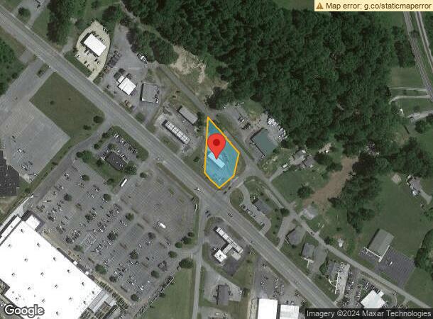  2180 N Jackson St, Tullahoma, TN Parcel Map