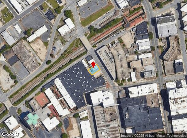  114 S Elm St, High Point, NC Parcel Map