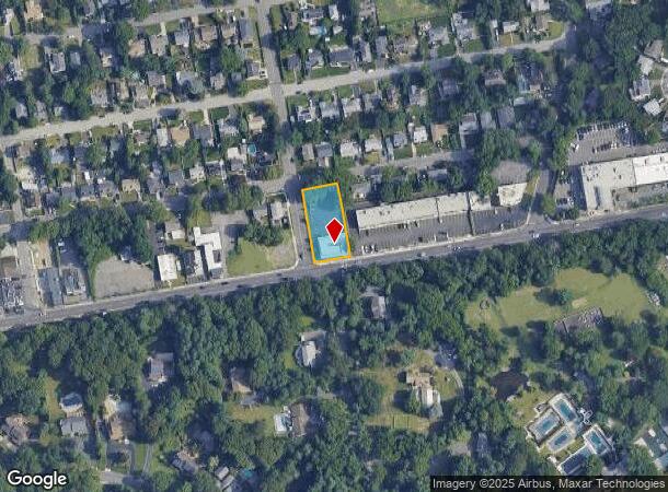 607 W Jericho Tpke, Huntington, NY Parcel Map