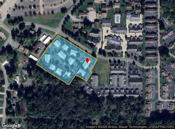  3569 Ivy Hill Cir, Cortland, OH Parcel Map