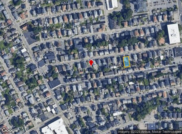  74 Lincoln Ave, Central Falls, RI Parcel Map