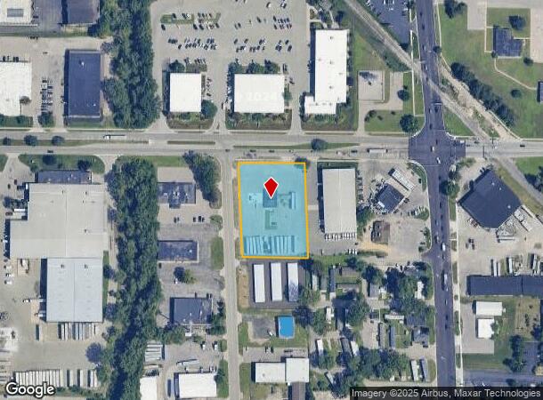  740 36Th St Se, Grand Rapids, MI Parcel Map