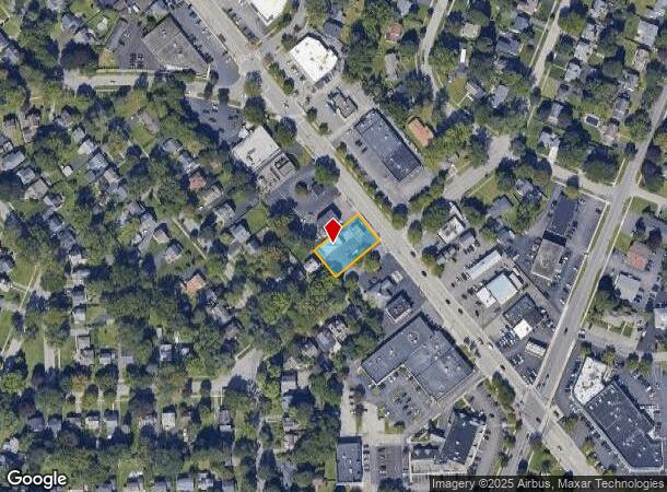  1803 Monroe Ave, Rochester, NY Parcel Map