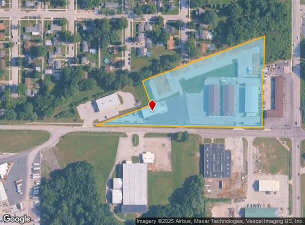 1210 E Main St, Griffith, IN Parcel Map