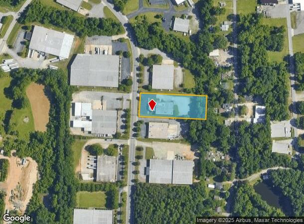 629 Southwest St, High Point, NC Parcel Map