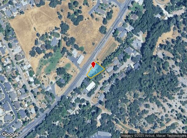  484 W Highway 4, Murphys, CA Parcel Map