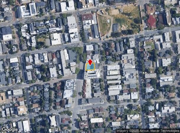 2529 Telegraph Ave, Berkeley, CA Parcel Map