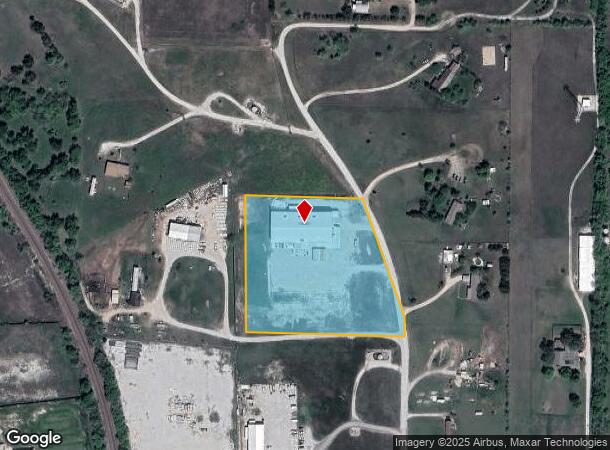 301 Graham Rd, Rhome, TX Parcel Map