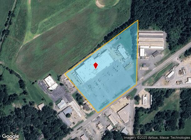  1400 N Center St, Lonoke, AR Parcel Map