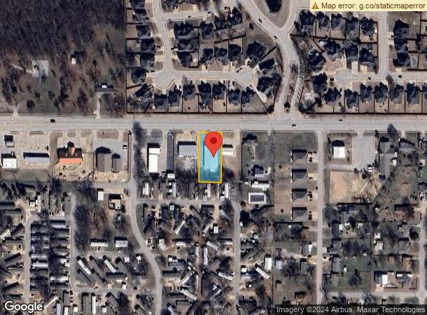  606 W 41St St, Sand Springs, OK Parcel Map