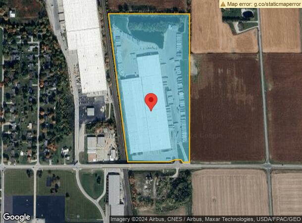  110 E Jones Rd, Fostoria, OH Parcel Map