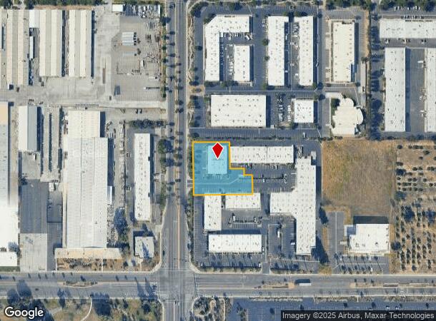  1285 Columbia Ave, Riverside, CA Parcel Map