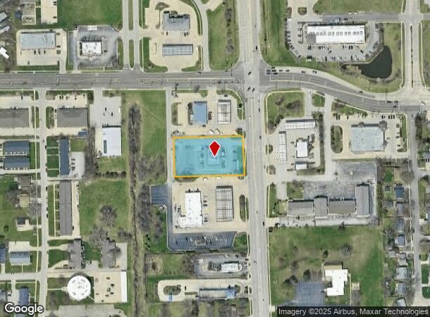 1615 N Main St, Normal, IL Parcel Map