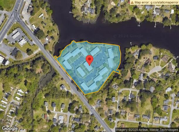  1301 Canal Dr, Chesapeake, VA Parcel Map