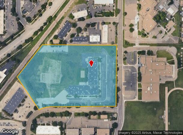 1351 S Sunset St, Longmont, CO Parcel Map
