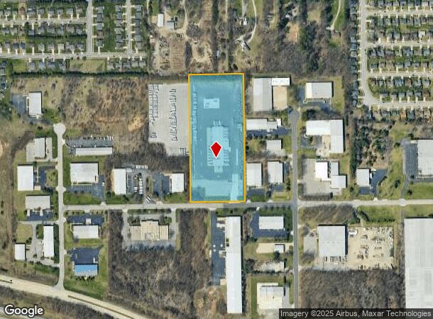  3825 William Richardson Dr, South Bend, IN Parcel Map