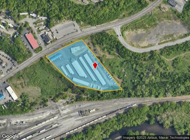  419 S Main St, Taylor, PA Parcel Map