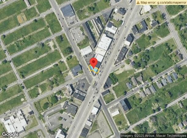  2625 Gratiot Ave, Detroit, MI Parcel Map