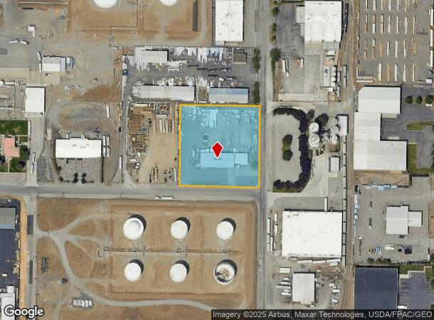  6625 E Sharp Ave, Spokane Valley, WA Parcel Map