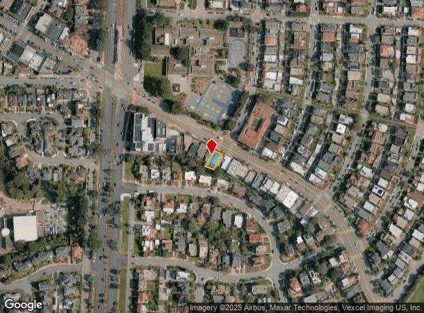 2429 Ocean Ave, San Francisco, CA Parcel Map