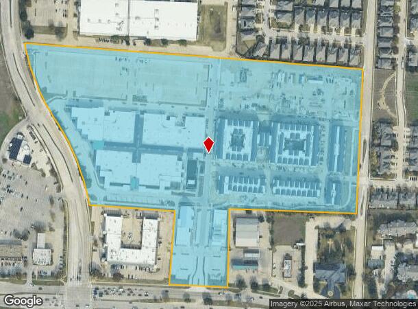  6200 E K Ave, Plano, TX Parcel Map