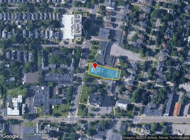 1035 Delaware Ave, Buffalo, NY Parcel Map