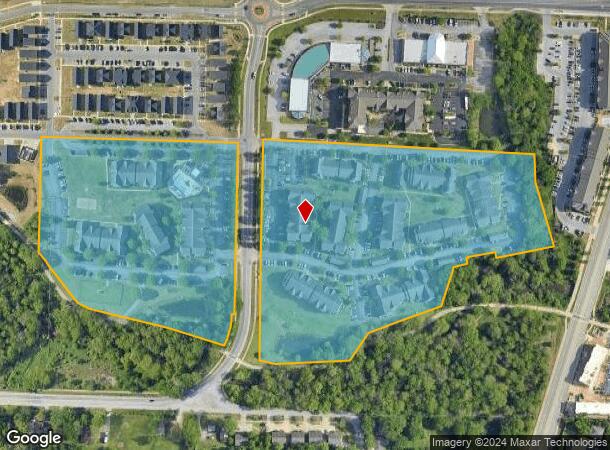  1951 N Hicks Rd, Palatine, IL Parcel Map