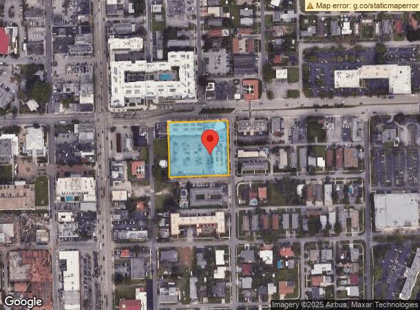  180 E Dania Beach Blvd, Dania, FL Parcel Map