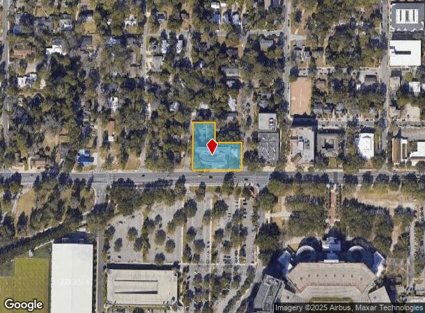 2020 W University Ave, Gainesville, FL Parcel Map