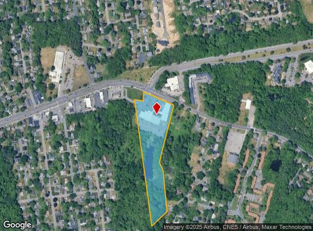 1490 Allen St, Springfield, MA Parcel Map