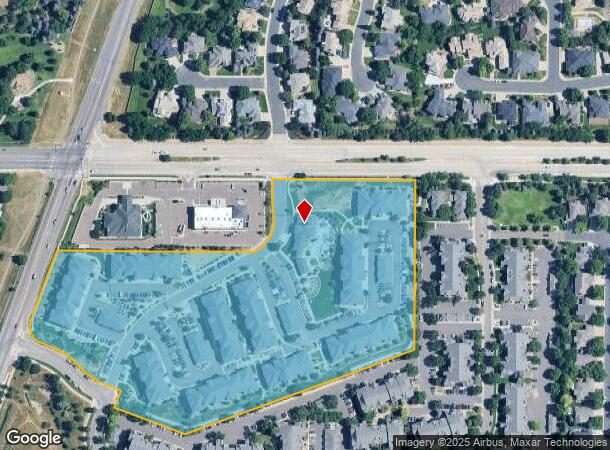 4560 W Mineral Ave, Littleton, CO Parcel Map