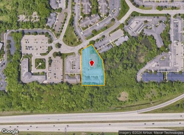  2465 Woodlake Cir, Okemos, MI Parcel Map