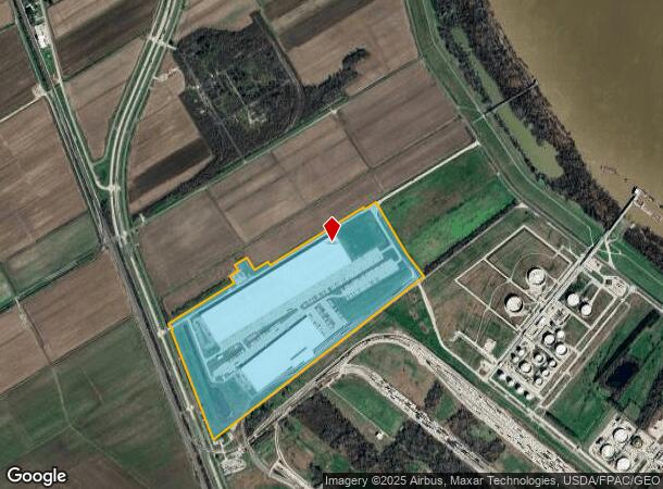 9200 La Highway 1 S, Addis, LA Parcel Map