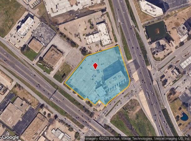 1111 W Mockingbird Ln, Dallas, TX Parcel Map