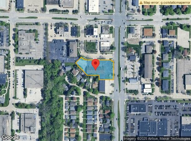  2349 S 108Th St, Milwaukee, WI Parcel Map