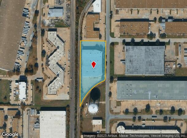  2221 109Th St, Grand Prairie, TX Parcel Map
