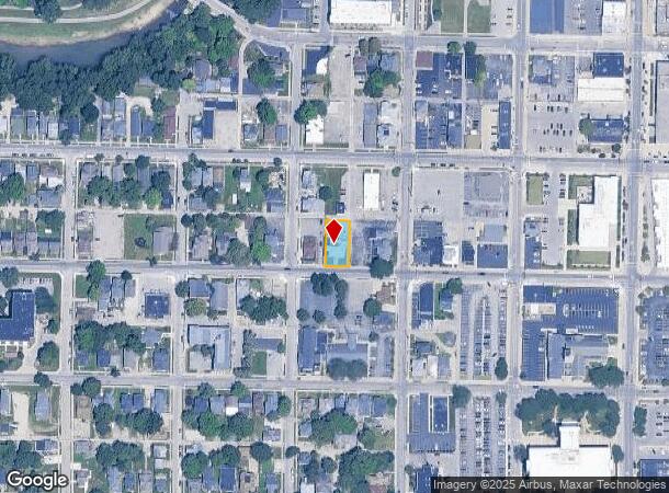  418 W Jackson St, Muncie, IN Parcel Map