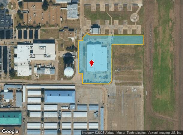  2802 Safran Dr, Grand Prairie, TX Parcel Map