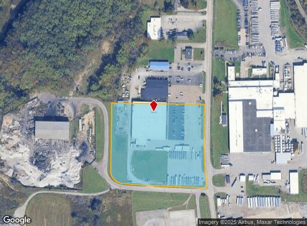 1655 Rt 65, Aliquippa, PA Parcel Map