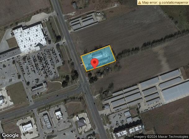  3810 N Main St, Taylor, TX Parcel Map