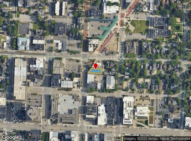  216 N 4Th Ave, Ann Arbor, MI Parcel Map